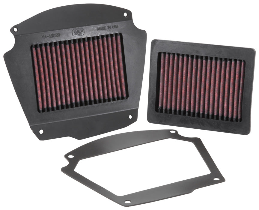 K&N YA-1602 Replacement Air Filter for Select Yamaha XV1700PC Road Star Warrior, Yamaha XV1700PCM Road Star Midnight Warrior