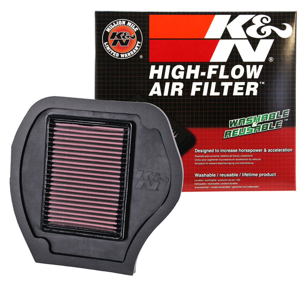 K&N YA-7007 Replacement Air Filter for Select Yamaha YFM550 Grizzly FI 4x4 Auto, Yamaha YFM550 Grizzly FI 4x4 Auto EPS, Yamaha YFM700 Grizzly FI 4x4 Auto, Yamaha YFM700 Grizzly FI 4x4 Auto EPS, Yamaha YFM700 Grizzly FI 4x4 Auto EPS SE