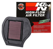 Load image into Gallery viewer, K&amp;N YA-7007 Replacement Air Filter for Select Yamaha YFM550 Grizzly FI 4x4 Auto, Yamaha YFM550 Grizzly FI 4x4 Auto EPS, Yamaha YFM700 Grizzly FI 4x4 Auto, Yamaha YFM700 Grizzly FI 4x4 Auto EPS, Yamaha YFM700 Grizzly FI 4x4 Auto EPS SE