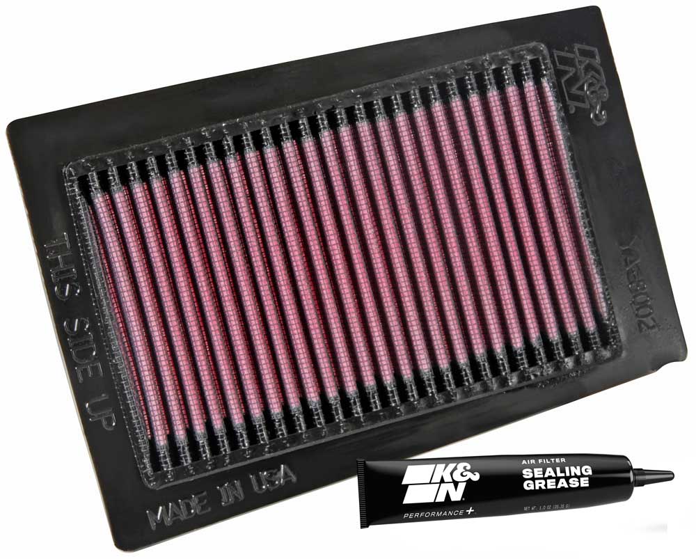 K&N YA-8002 Replacement Air Filter for Select Yamaha YFM50 Raptor, Yamaha YFM80 Badger, Yamaha YFM80 Grizzly, Yamaha YFM80W Raptor