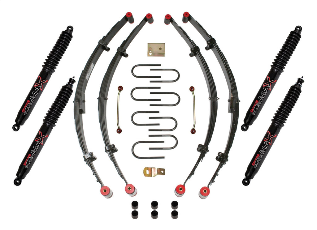 Skyjacker YJ41BKB Suspension Lift Kit for Select Jeep Wrangler