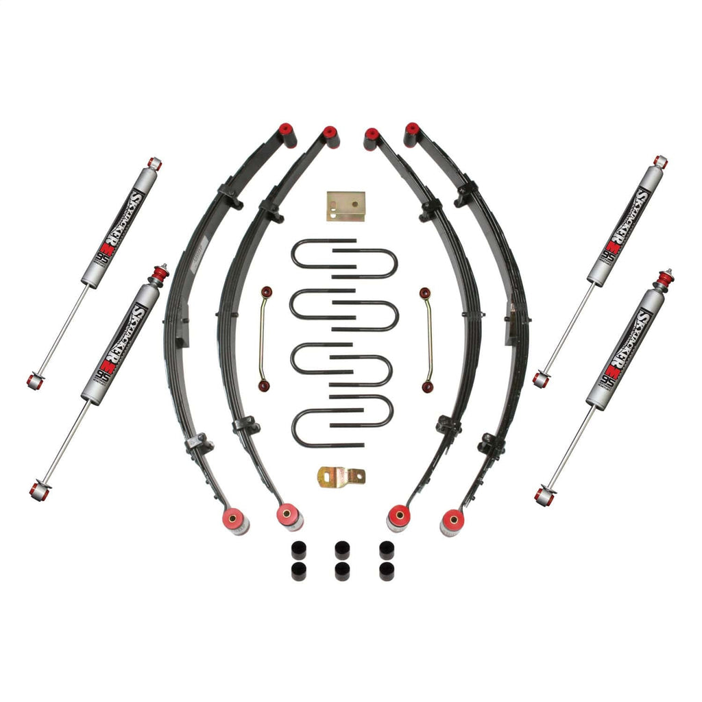 Skyjacker YJ41BK Suspension Lift Kit for Select Jeep Wrangler