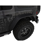 Bushwacker 10100-07 Fender Flares Flat Style 2Pc Rear