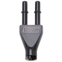 Load image into Gallery viewer, Yblock-Adapter-38-Sae-Quick-Disconnect-Female-(2)-38-Sae-Qd-Male-Black