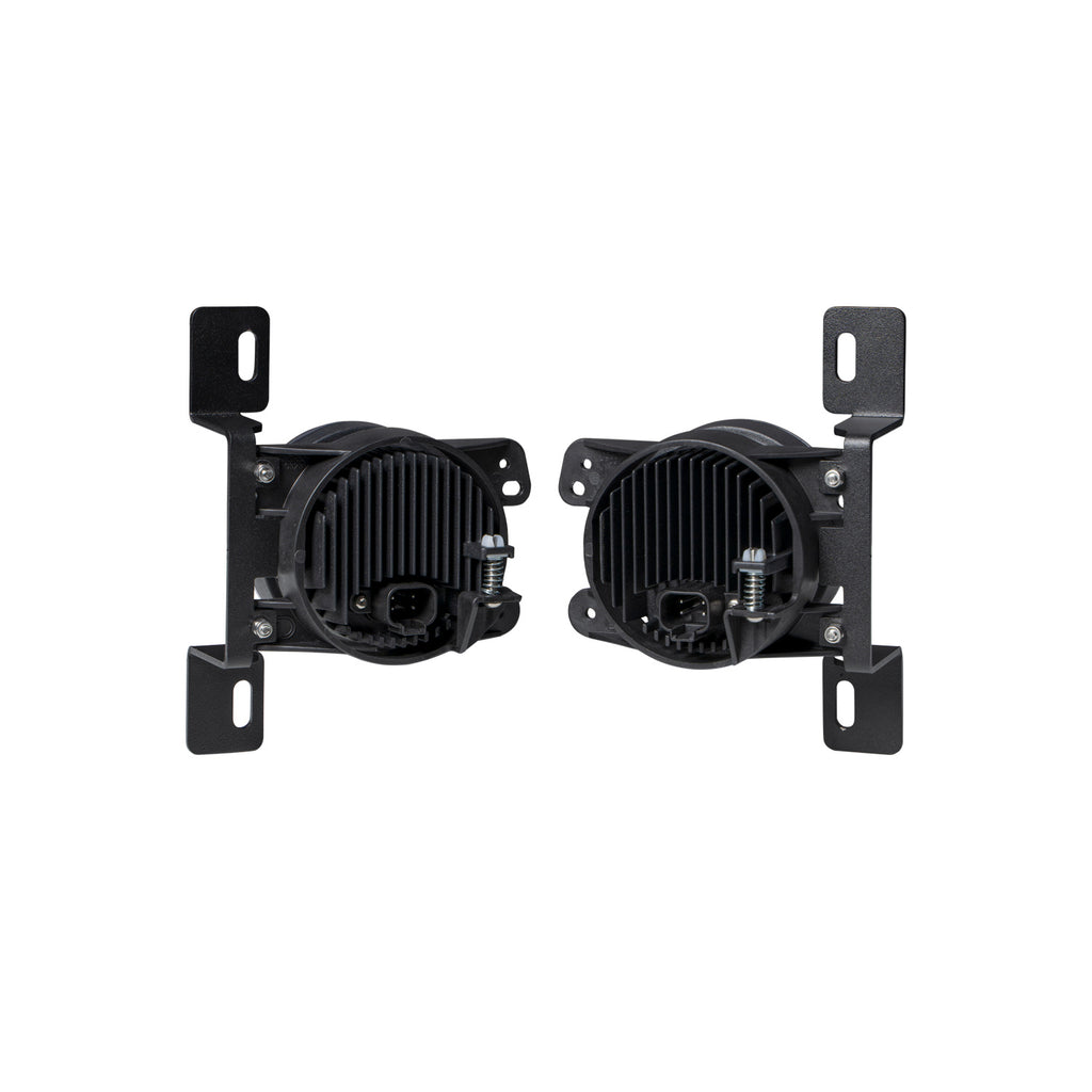 Yellow-Elite-Series-Fog-Lamps-For-2018-2022-Jeep-Jl-Wrangler-Rubicon-W-Steel-Bumper