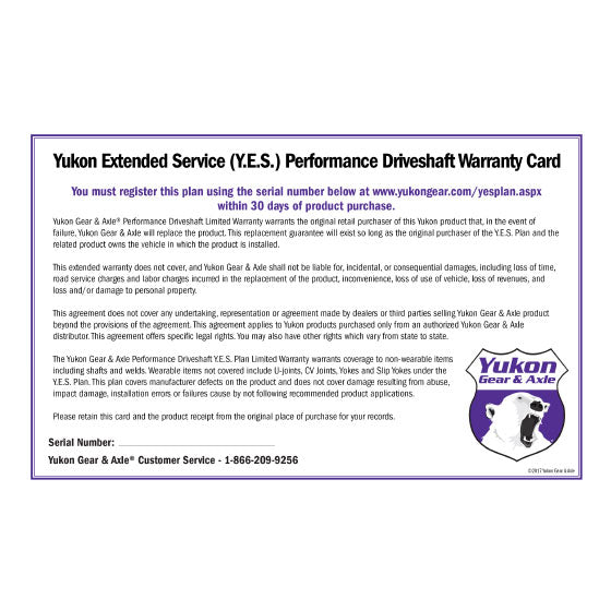 Yukon-Extended-Service-Plan-For-Performance-Driveshaft