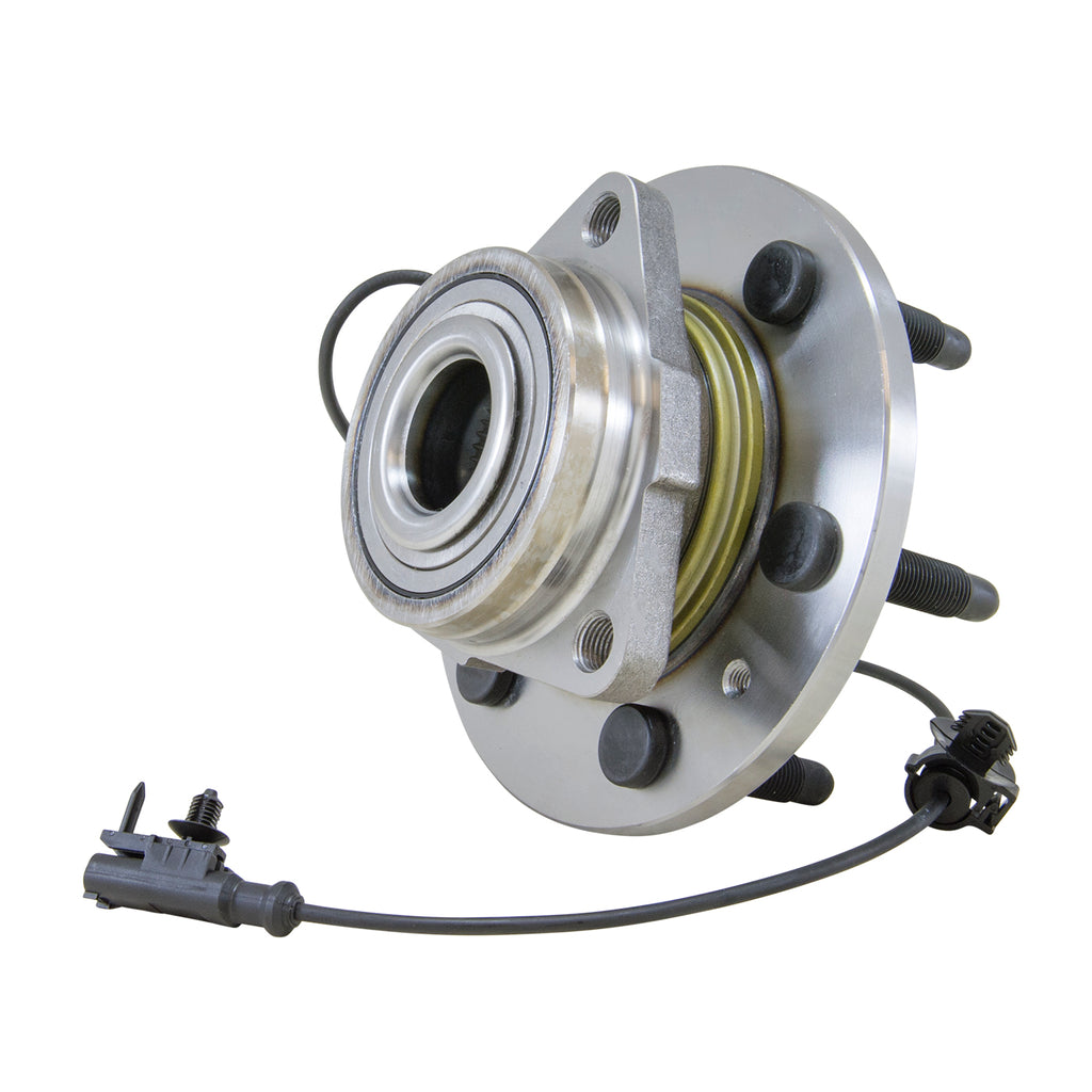 Yukon-Front-Unit-Bearing--Hub-Assy-For-07-13-Gm-12-Ton,-With-Abs,-6-Studs