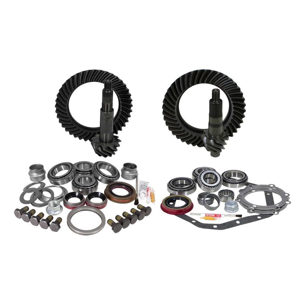 Yukon-Gear--Install-Kit-Package-For-Reverse-Rotation-Dana-60--88--Down-Gm-14T-5.38-Thick