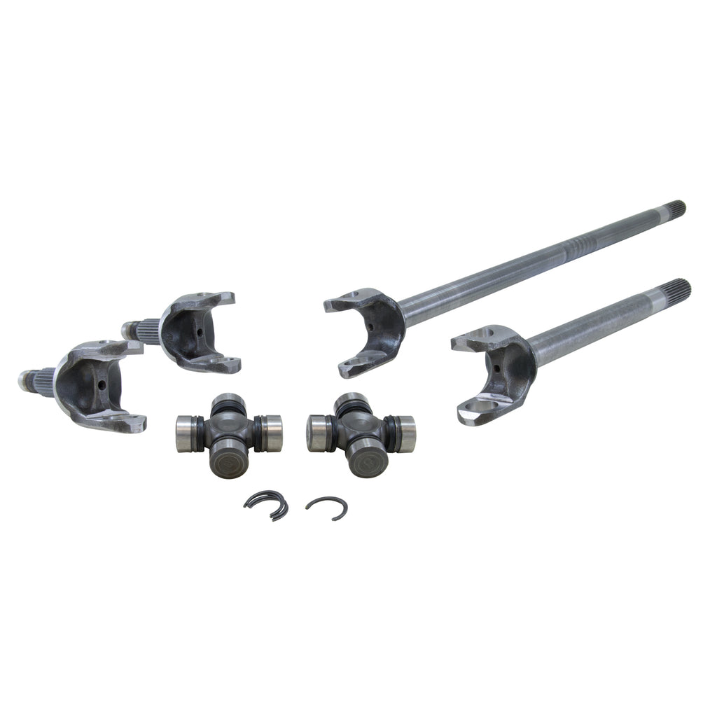 Yukon-Gear-Front-4340-Chromoly-Axle-Kit-For-Jeep-Jk-Non-Rubicon-Dana-30-Front-W1350-(7166)-Joints