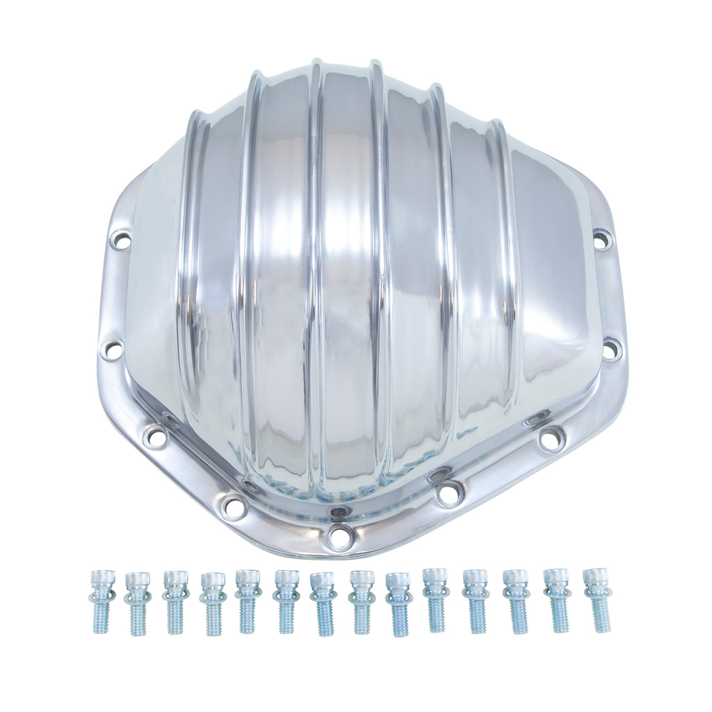 Yukon-Gear-Polished-Aluminum-Cover-For-10.5In-Gm-14-Bolt-Truck