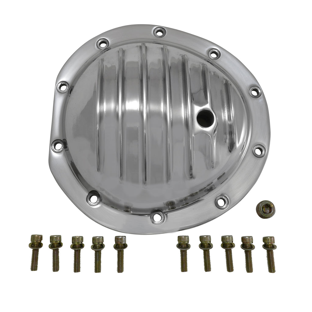 Yukon-Gear-Polished-Aluminum-Cover-For-8.5In-Gm