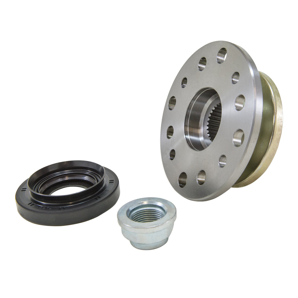 Yukon-Yoke-For-Toyota-V6-Rear-With-29-Spline-Pinion-W-Pinion-Seal-And-Pinion-Nut-Triple-Drilled-Flange-With-60Mm-X-60Mm-66Mm-X-66Mm-And-56Mm-X-64Mm-Bolt-Patterns.