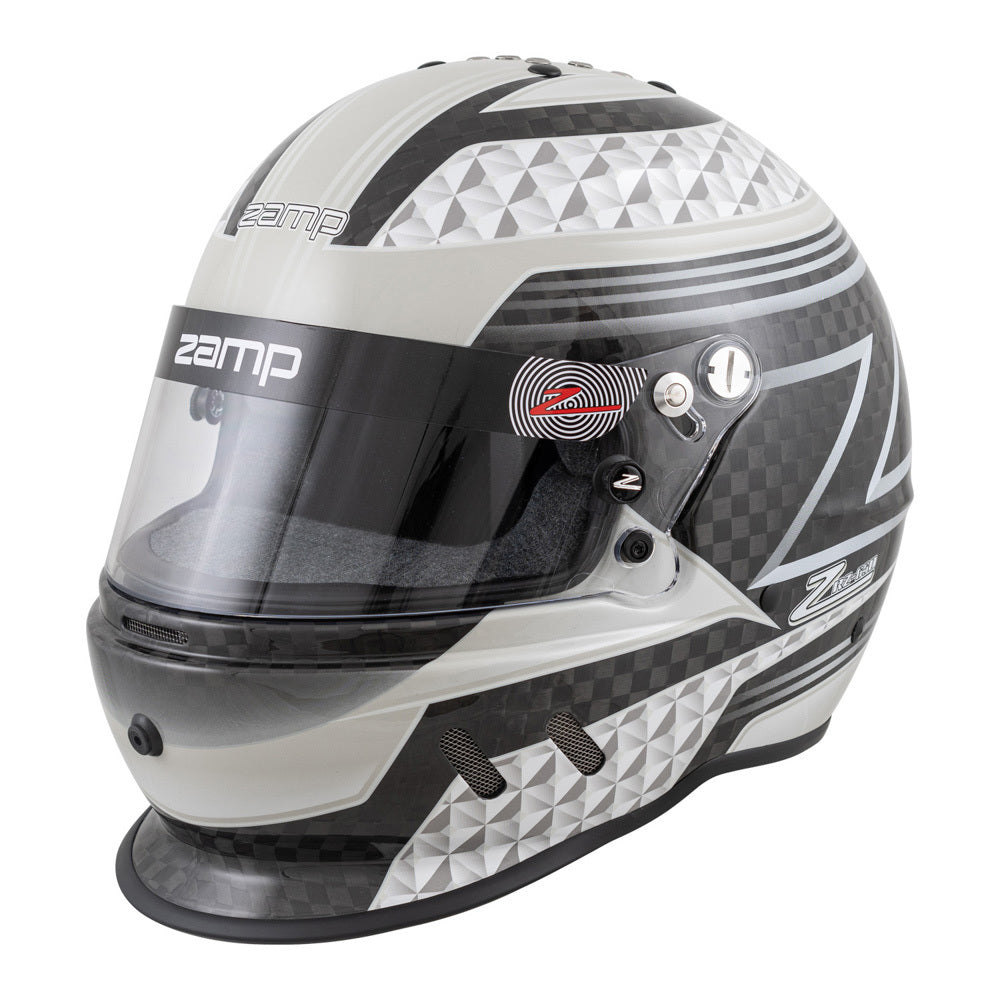 ZAMP H775C15XXL Helmet RZ-65D Carbon XX-Large Blk/Gray SA2020