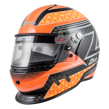 Load image into Gallery viewer, ZAMP H775C30L Helmet RZ-65D Carbon L Flo Org/Yel SA2020