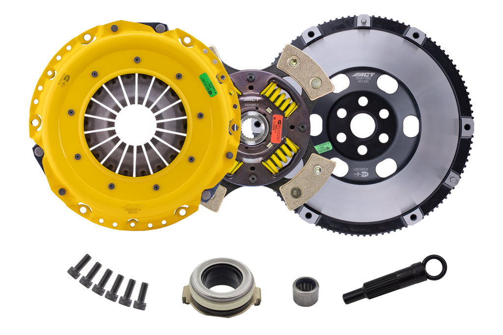 Advanced Clutch ZM14-HDG4 ACT Heavy Duty Race Sprung 4 Pad Clutch Kit for Select Mazda MX-5 Miata