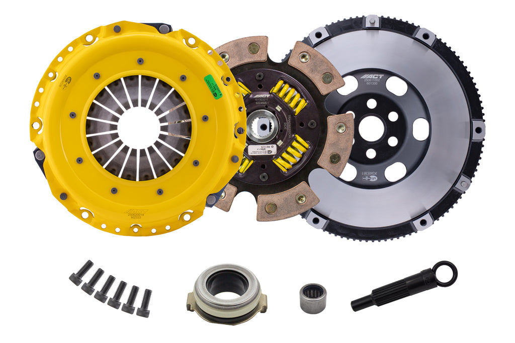 Advanced Clutch ZM14-HDG6 ACT Heavy Duty Race Sprung 6 Pad Clutch Kit for Select Mazda MX-5 Miata