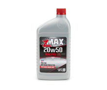 Load image into Gallery viewer, ZMAX 88-350 Racing Oil 20w50 32oz. Bottle
