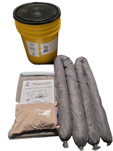 Zorbie Products ZP16-195UNIV Industrial Bagged Universal Spill Kit, 20L