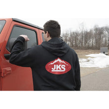 Load image into Gallery viewer, Zippered-Black-Hoodie---2Xl