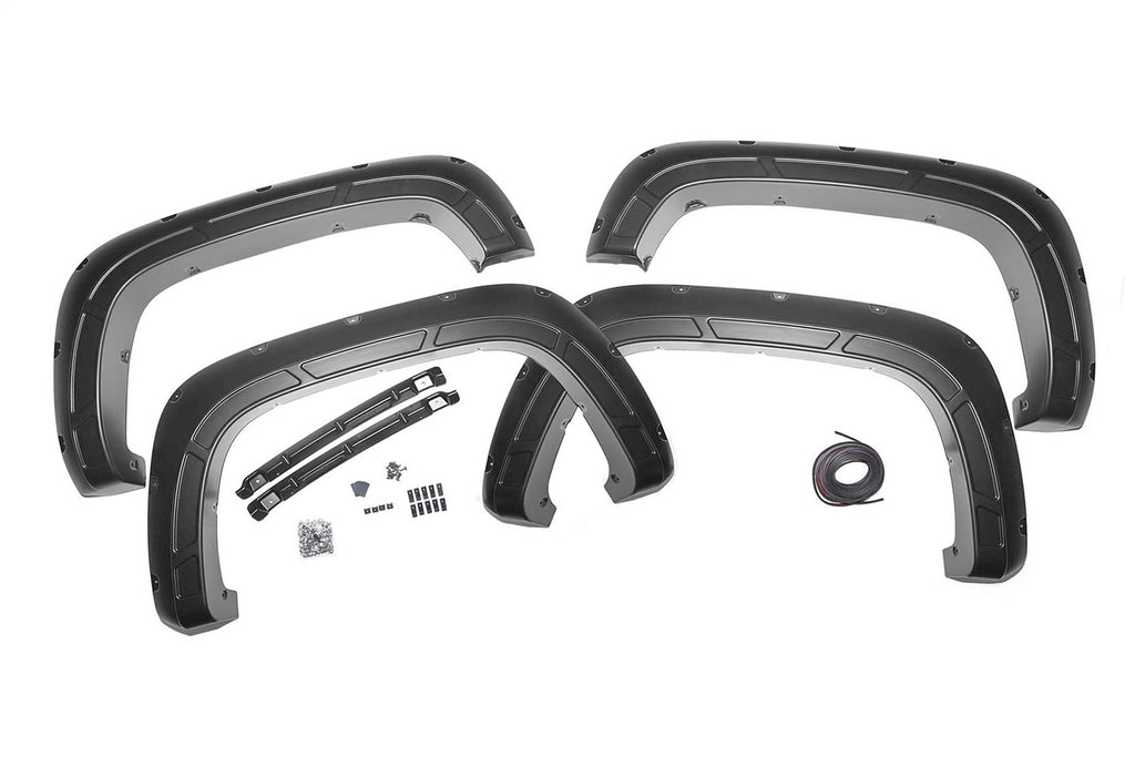 Rough Country S-C12215-GXP Fender Flares for Select Chevrolet Silverado HD, Chevrolet Silverado HD