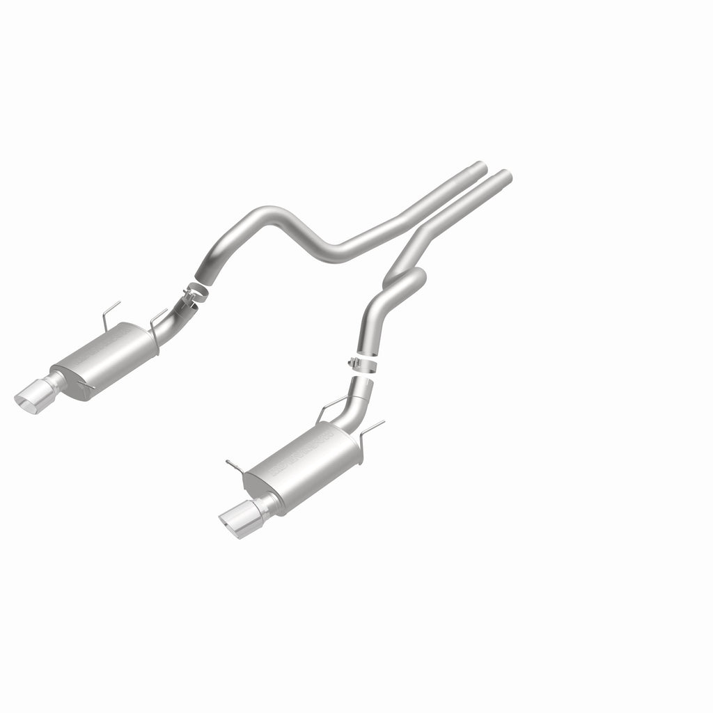 MagnaFlow Exhaust Products 15149 Street Series Polished Cat-Back System for Select Ford Mustang