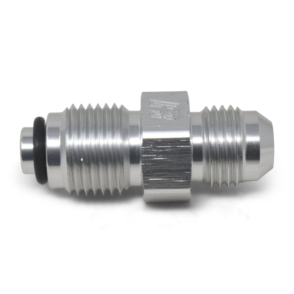 Performance--6-An-(Male-To-12In-20-O-Ring-Seal)-Power-Steering-Adapter.-Clear-Anodized