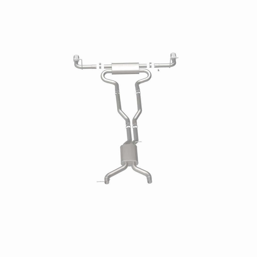 MagnaFlow Exhaust Products 15085 Street Series Polished Cat-Back System for Select Audi Q7
