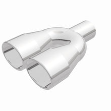 Load image into Gallery viewer, MagnaFlow Exhaust Products 35169 Dual Exhaust Tip - 2.25in. Inlet/3 x 3.75in. Outlet