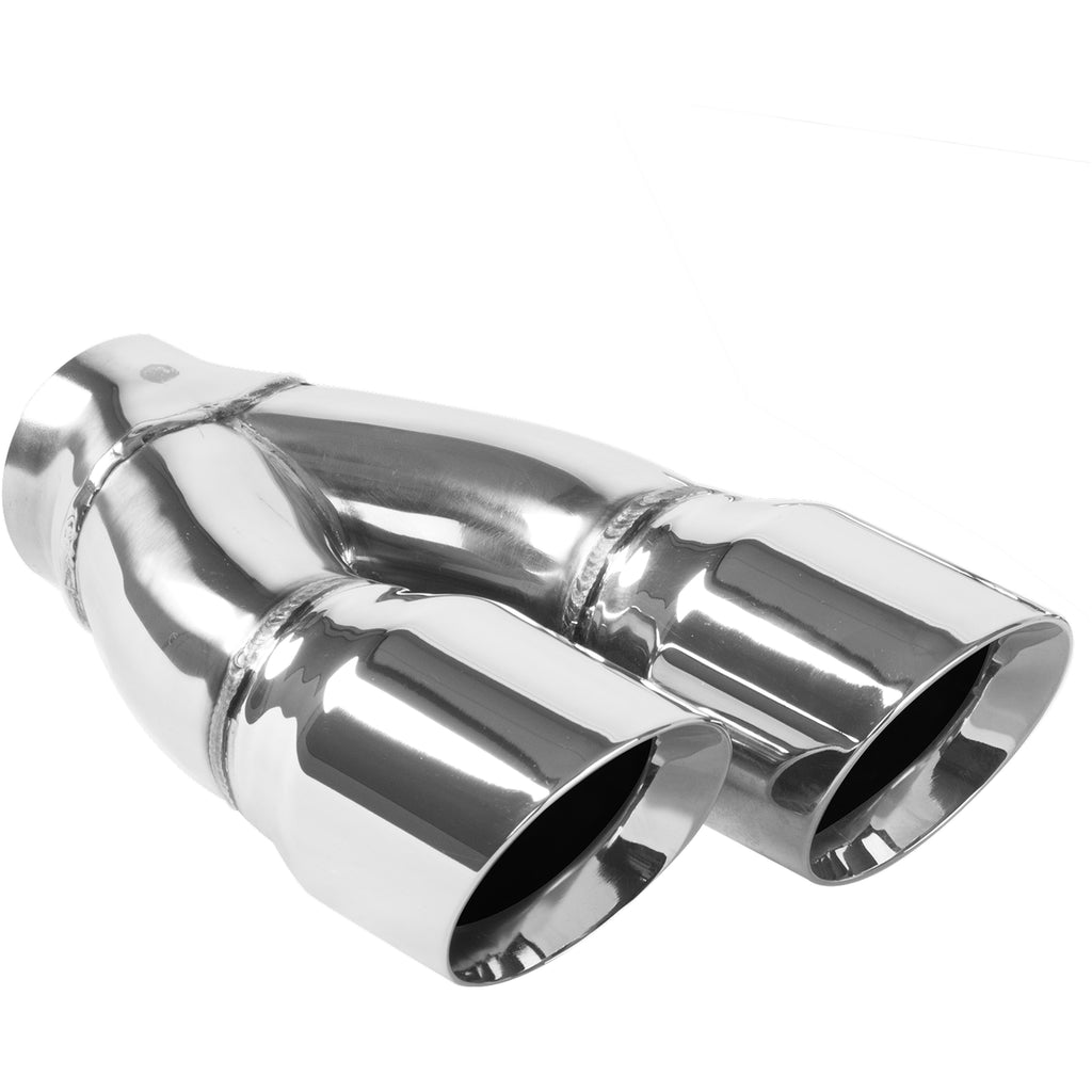 MagnaFlow Exhaust Products 35228 Dual Exhaust Tip - 2.25in. Inlet/3in. Outlet