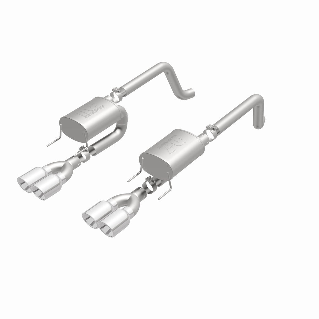 MagnaFlow Exhaust Products 15886 Street Series Polished Axle Back System for Select Chevrolet Corvette