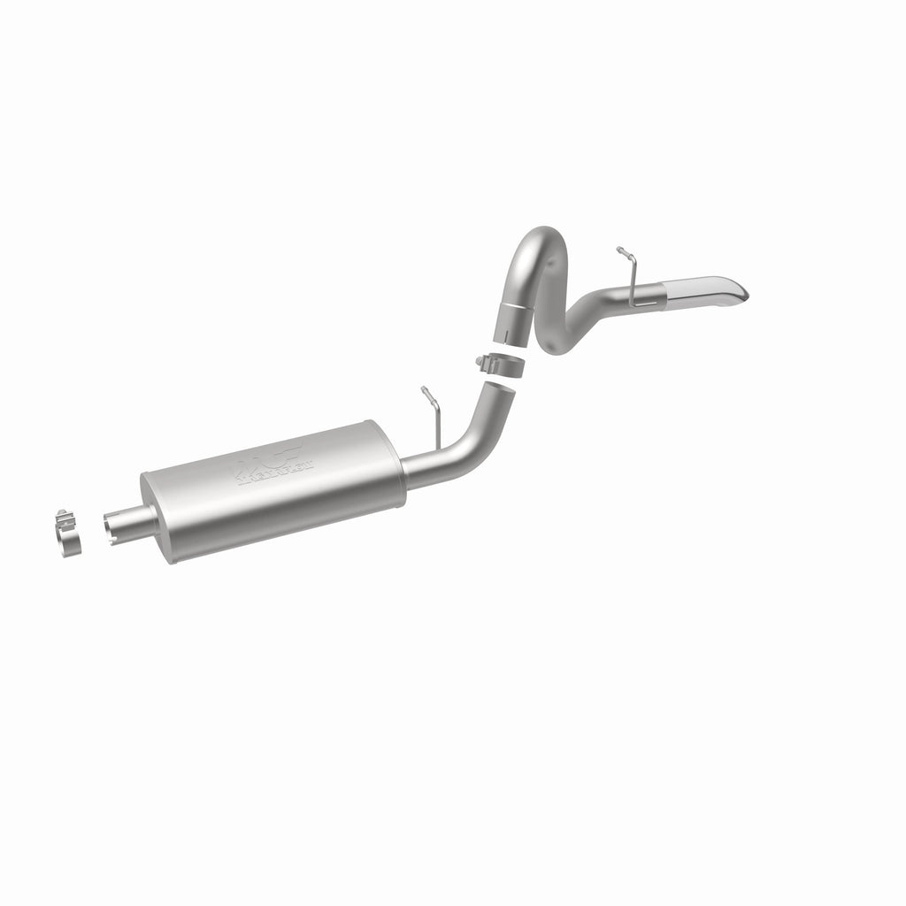 MagnaFlow Exhaust Products 15854 Street Series Polished Cat-Back System for Select Jeep Wrangler