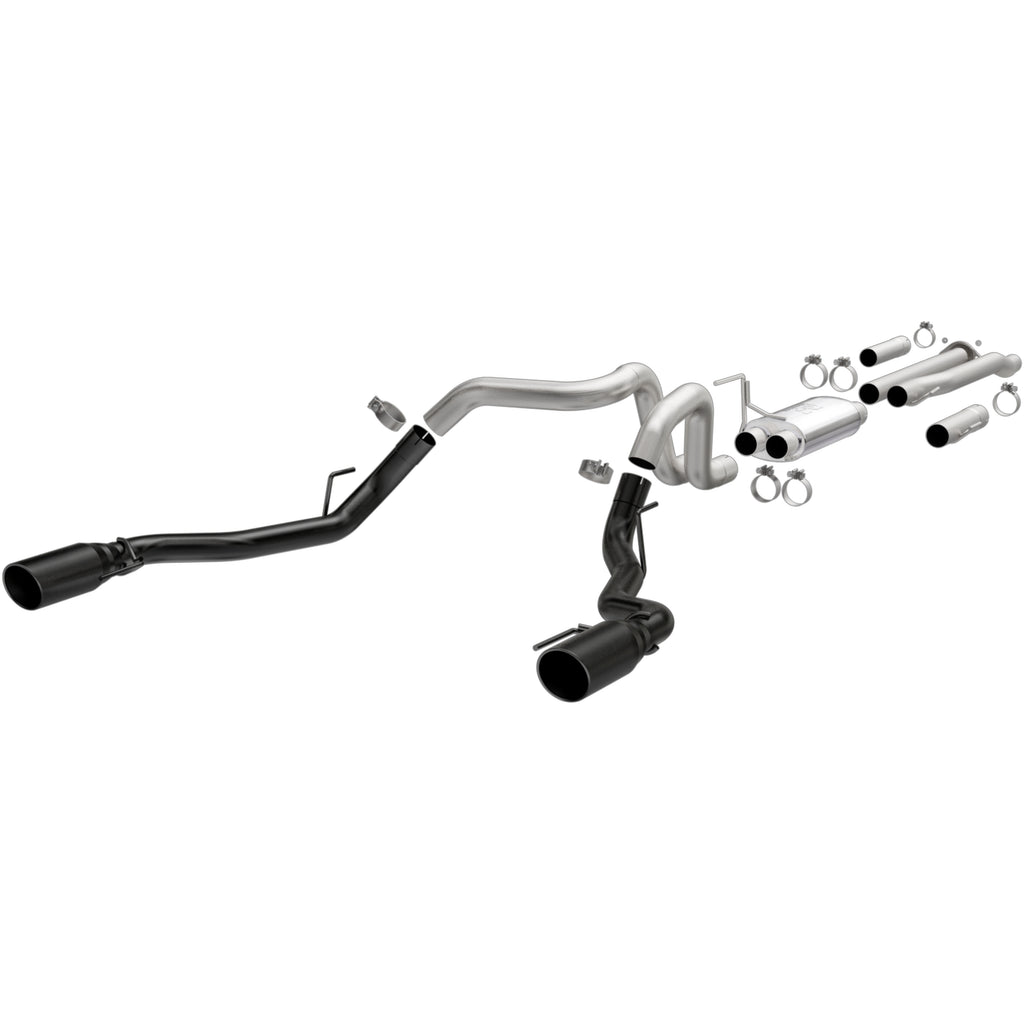 MagnaFlow Exhaust Products 19350 Street Series Black Coated Cat-Back System for Select Ford F-150