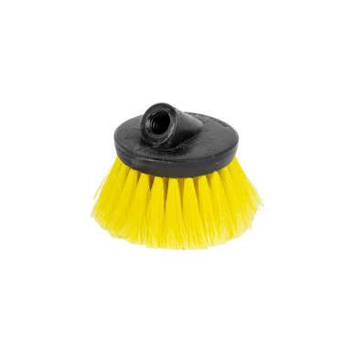 Felton SB45YR Yellow 4.5" Round All Purpose Wash Brush