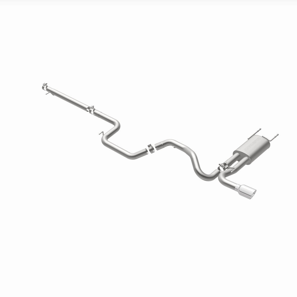 MagnaFlow Exhaust Products 15127 Street Series Polished Cat-Back System for Select Mazda 3