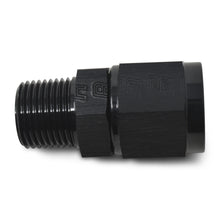 Load image into Gallery viewer, Performance--4-An-Straight-Female-To-18In-Male-Npt-Fitting-(Black)