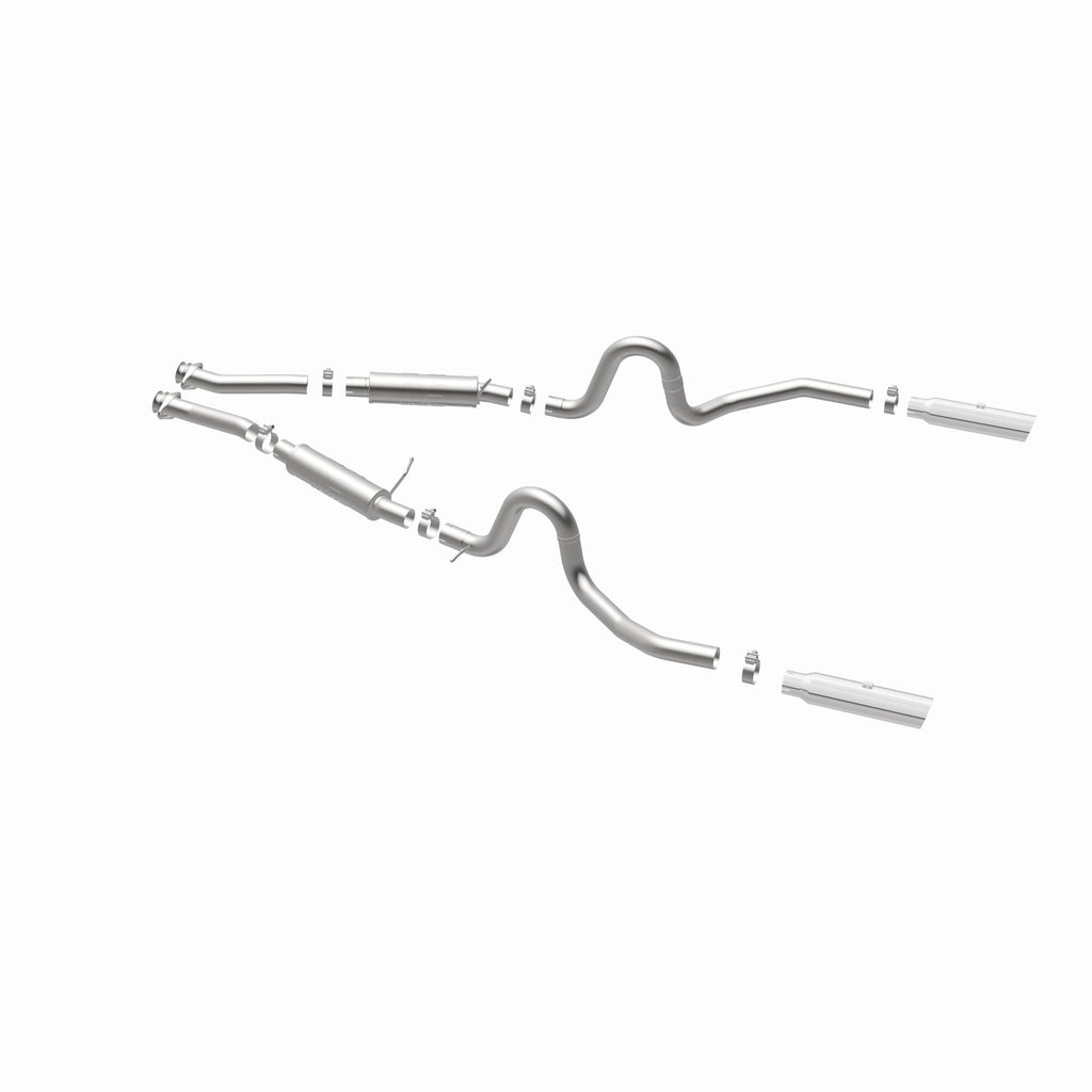 MagnaFlow Exhaust Products 15673 Competition Series Stainless 2.5 in Cat-Back for Select Ford Mustang