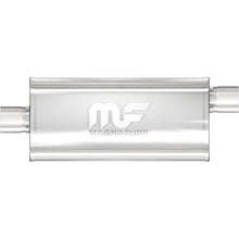 Load image into Gallery viewer, MagnaFlow Exhaust Products 14226 Straight-Through Performance Muffler; 2.5in. Offset/Center; 5x14x8 Body