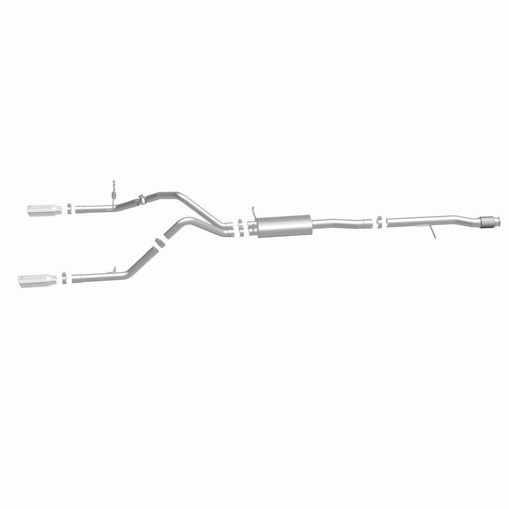 MagnaFlow Exhaust Products 15268 Street Series Polished Cat-Back System for Select Chevrolet Silverado 1500, Chevrolet Silverado LD, GMC Sierra 1500, GMC Sierra Limited