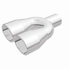 Load image into Gallery viewer, MagnaFlow Exhaust Products 35169 Dual Exhaust Tip - 2.25in. Inlet/3 x 3.75in. Outlet