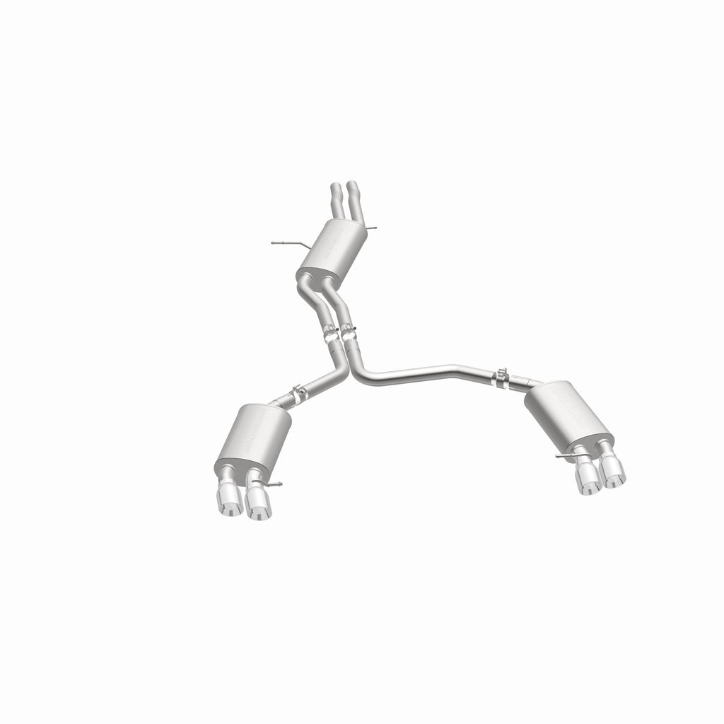 MagnaFlow Exhaust Products 15599 Touring Series Polished Cat-Back System for Select Audi S4