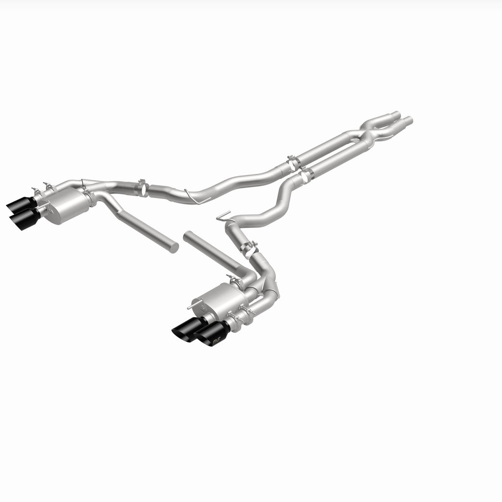 MagnaFlow Exhaust Products 19579 NEO Series Black Chrome Tips Cat-Back System for Select Ford Mustang