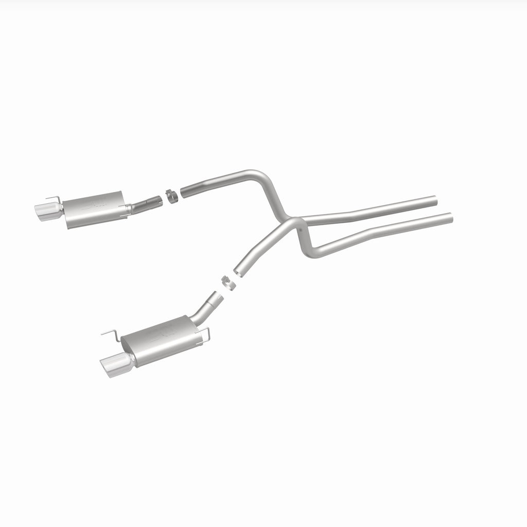 MagnaFlow Exhaust Products 15881 Street Series Polished Cat-Back System for Select Ford Mustang
