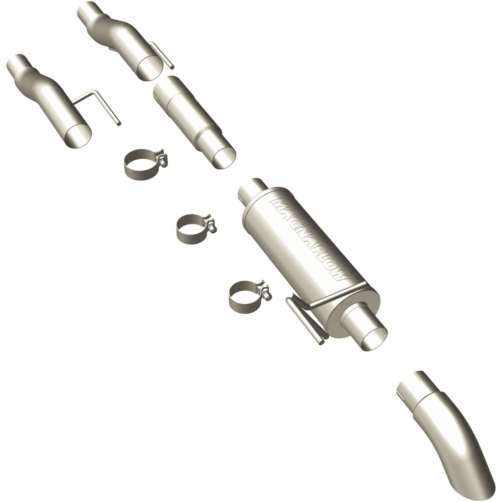 MagnaFlow Exhaust Products 17137 Off Road Pro Series Gas Stainless Cat-Back for Select Ford F-150