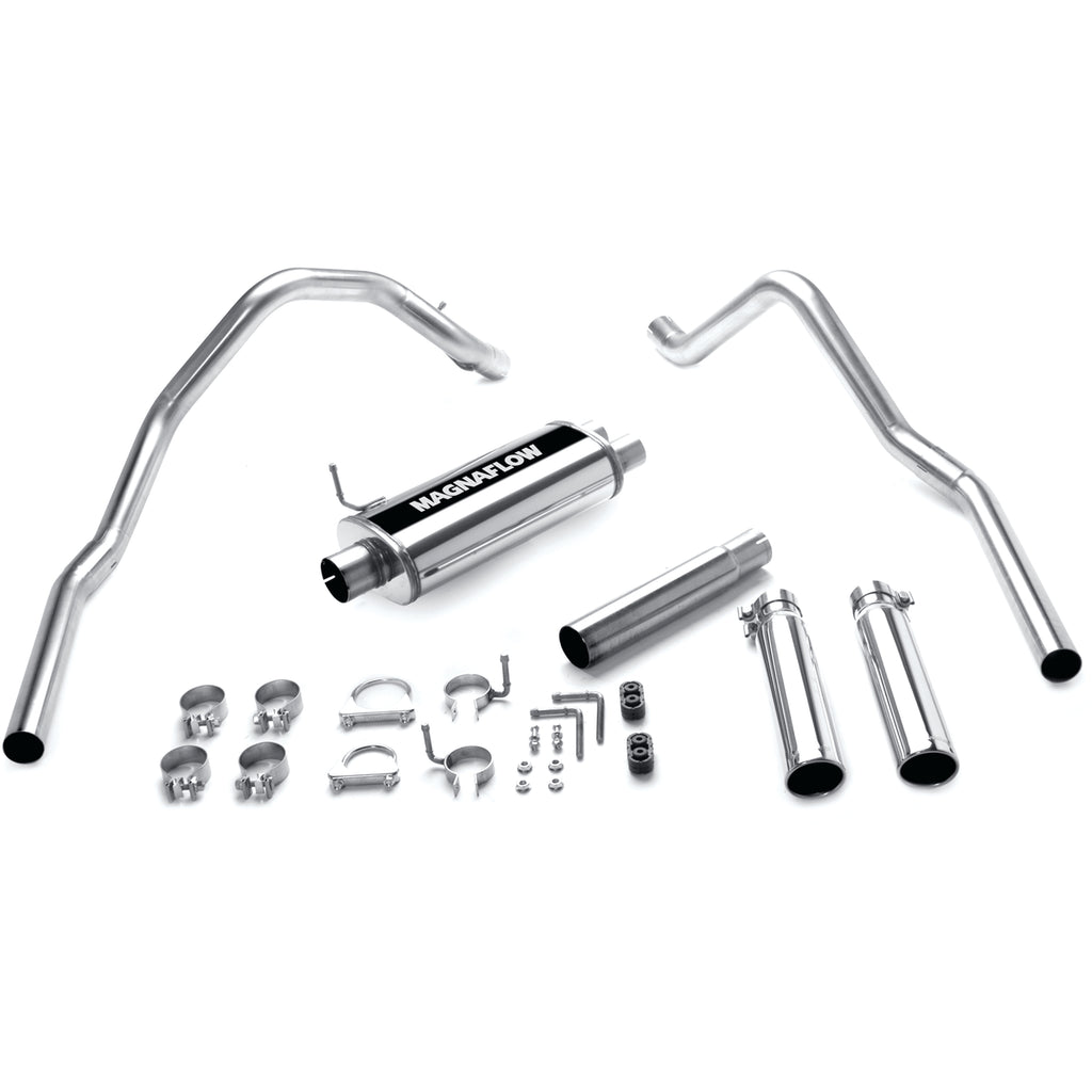 MagnaFlow Exhaust Products 15735 Street Series Polished Cat-Back System for Select Dodge Dakota