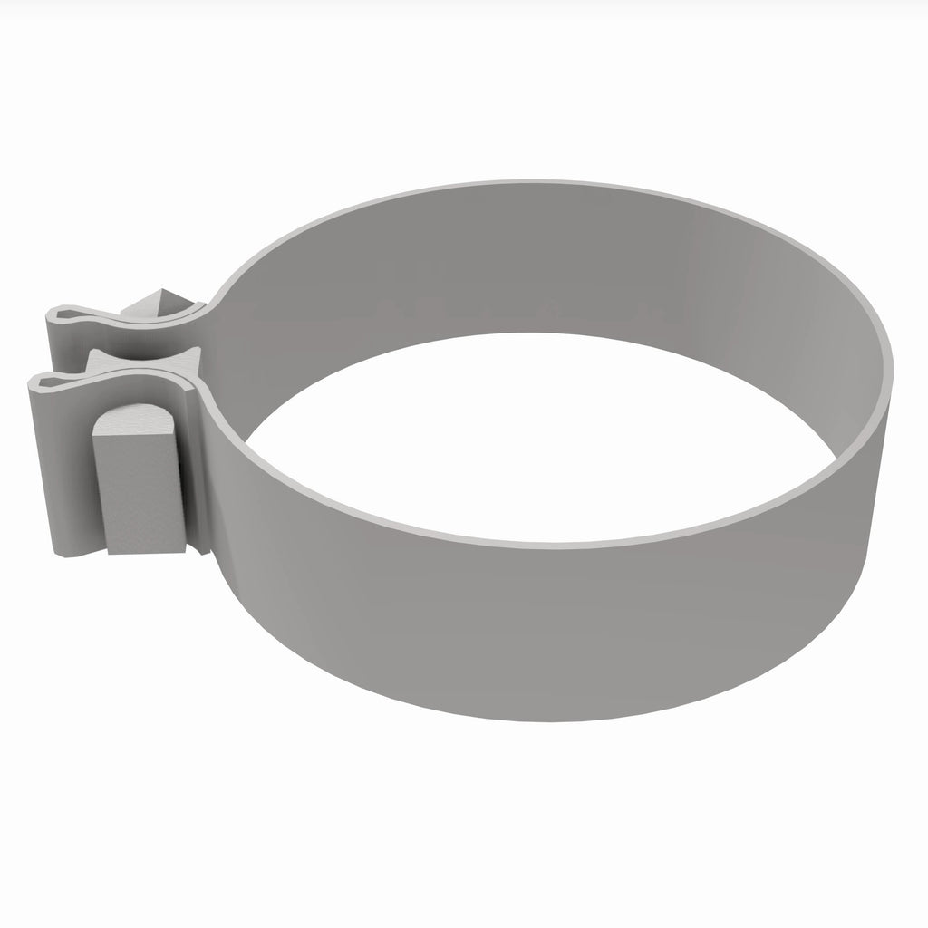 MagnaFlow Exhaust Products 10166 10 pk - Lap Joint Band Clamp - 4.00in.
