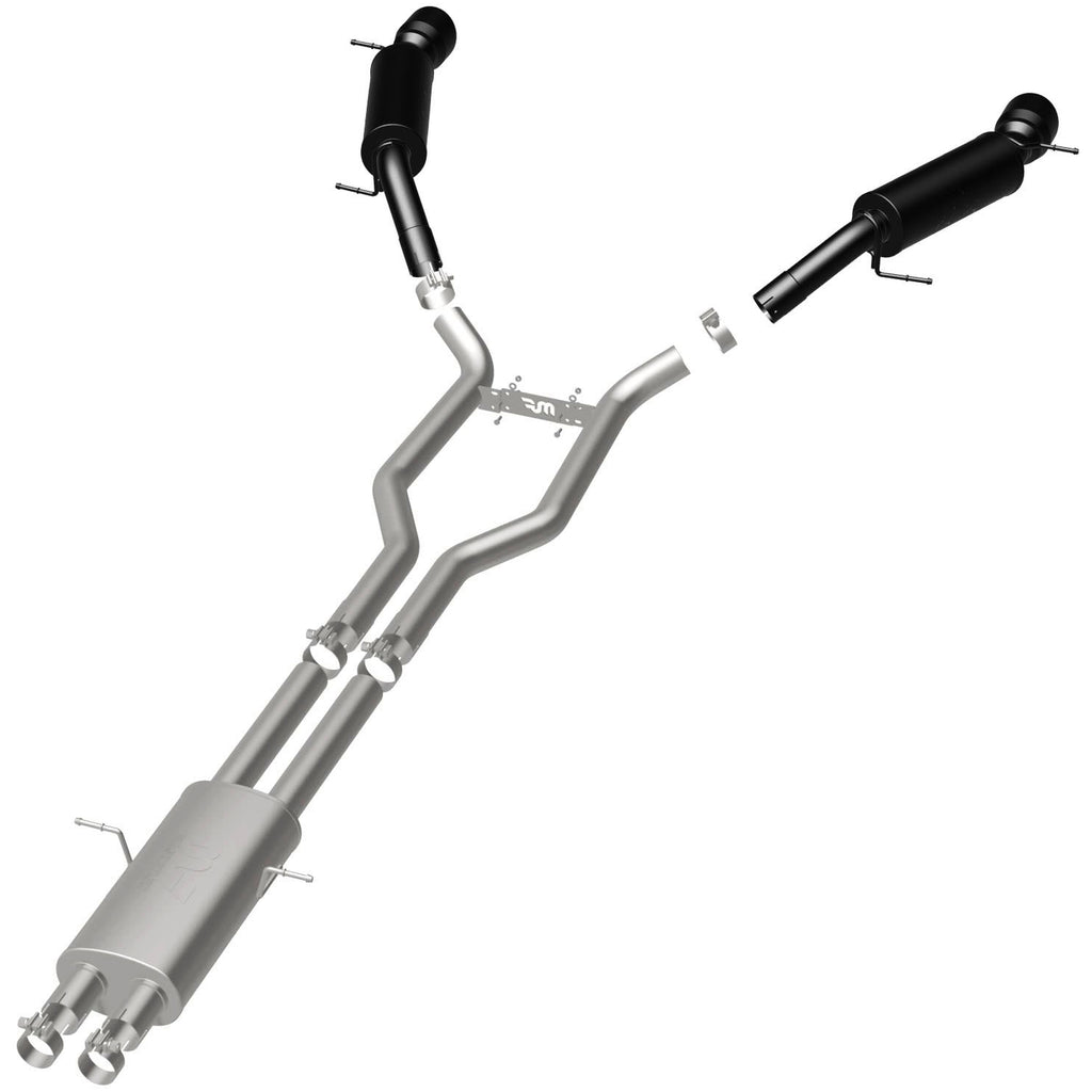 MagnaFlow Exhaust Products 19123 Touring Series Black Coated Cat-Back System for Select Land Rover Range Rover Sport