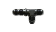 Load image into Gallery viewer, -4An-Bulkhead-Adapter-Tee-On-Run-Fittings---Anodized-Black-Only