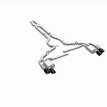 Load image into Gallery viewer, MagnaFlow Exhaust Products 19579 NEO Series Black Chrome Tips Cat-Back System for Select Ford Mustang