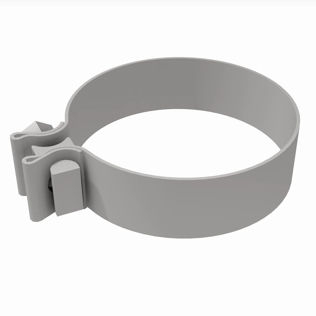 MagnaFlow Exhaust Products 10166 10 pk - Lap Joint Band Clamp - 4.00in.