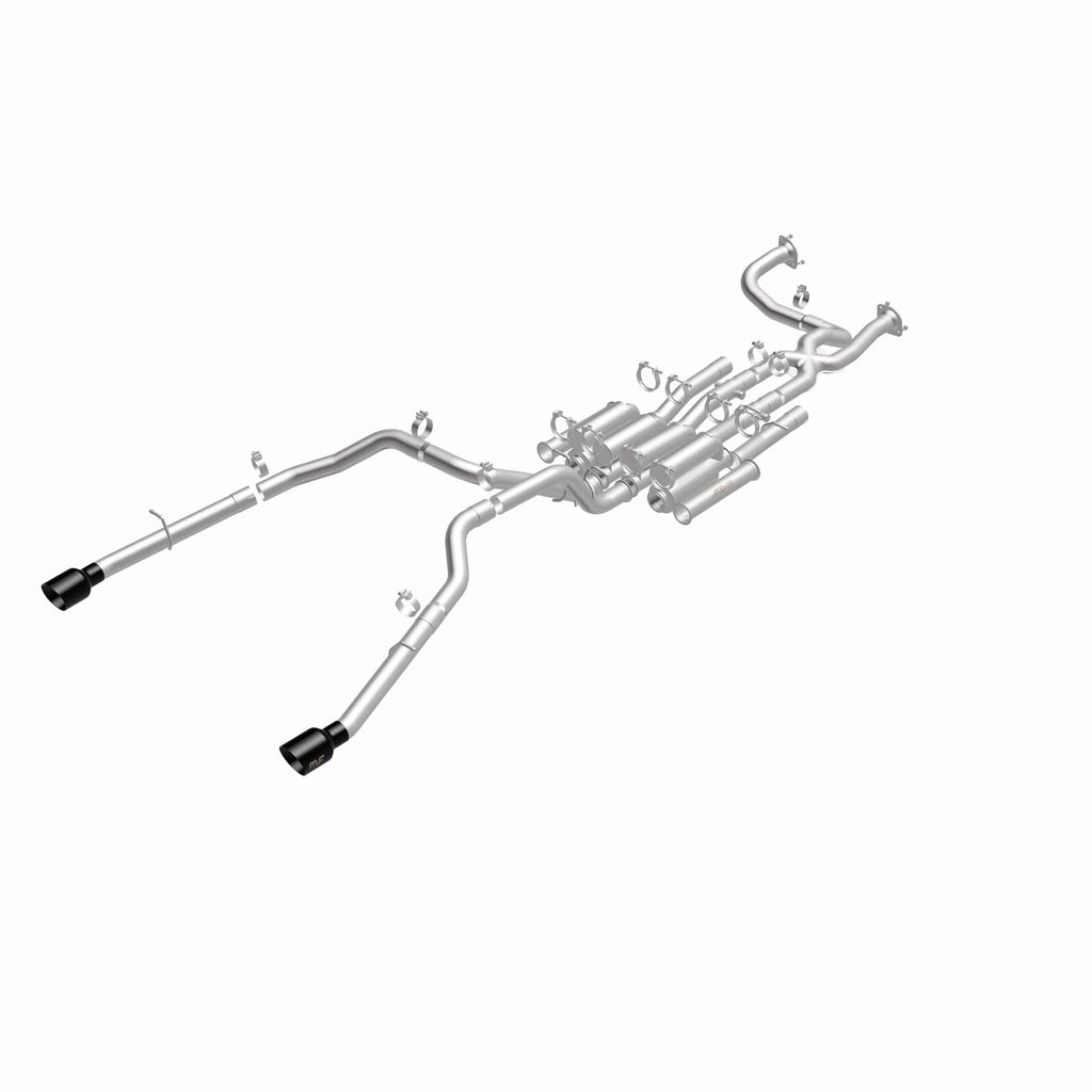 MagnaFlow Exhaust Products 19691 xMOD Series Black Chrome Tips Cat-Back System for Select Ram